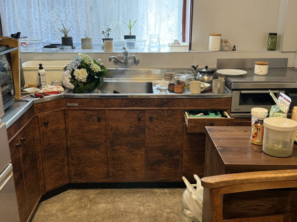 施工前のキッチン